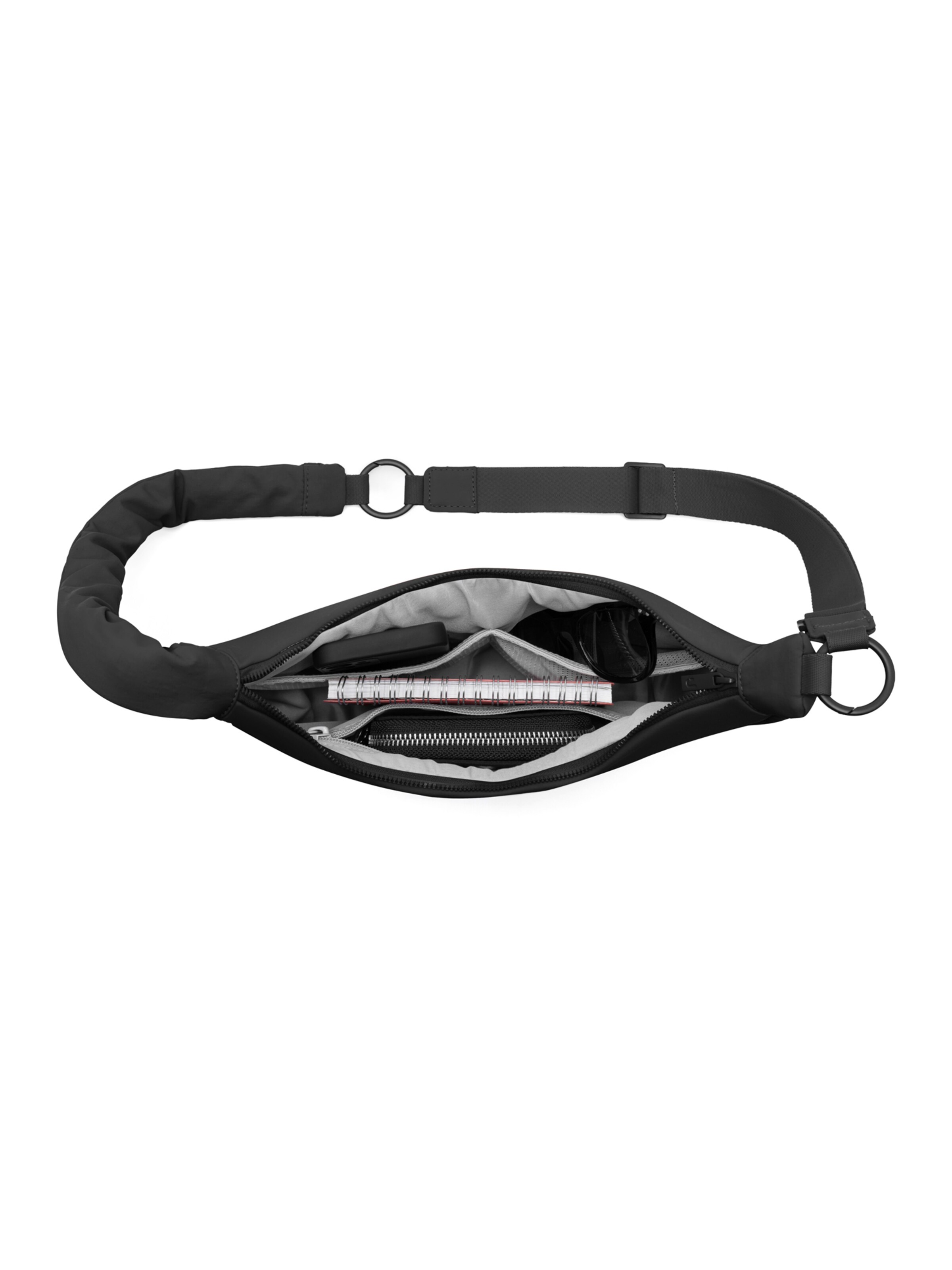 Johnny Urban Torba na ramię 'Lou Medium' w kolorze czarny