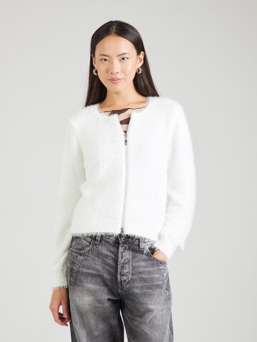 monari Strickjacke in Weiß: Vorderseite