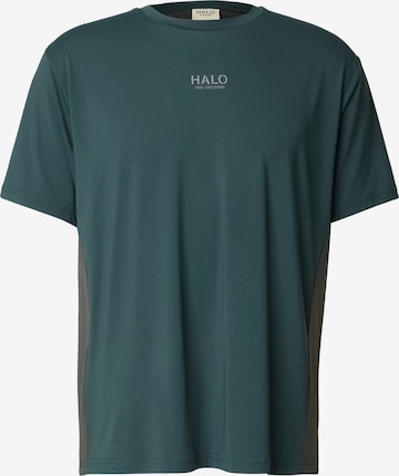 T-Shirt HALO en vert : devant