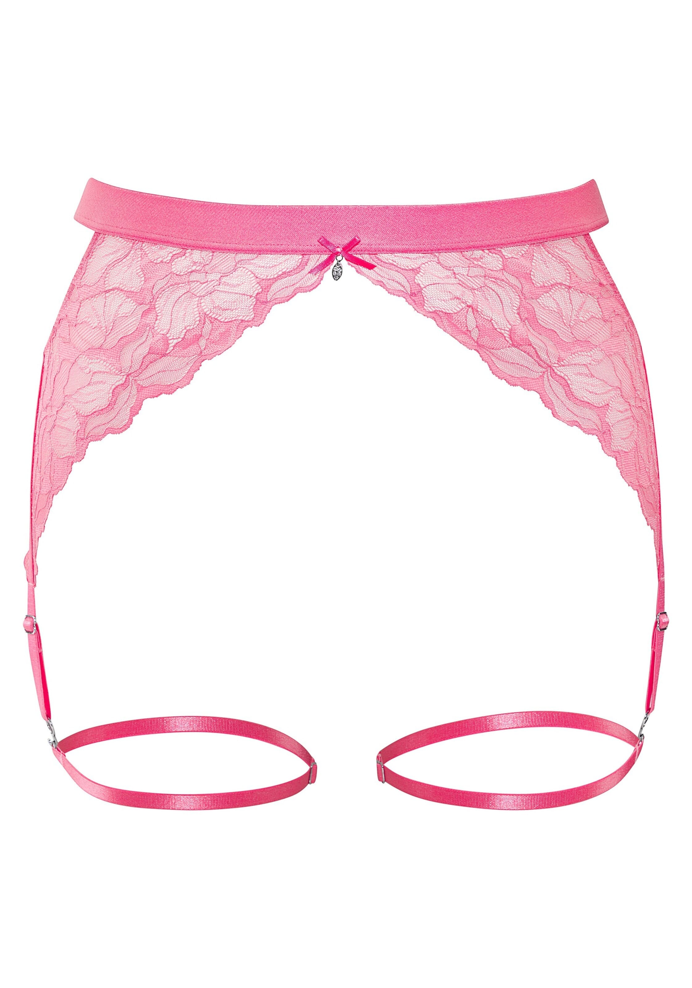 LASCANA Strumpfhalter in himbeer, Produktansicht