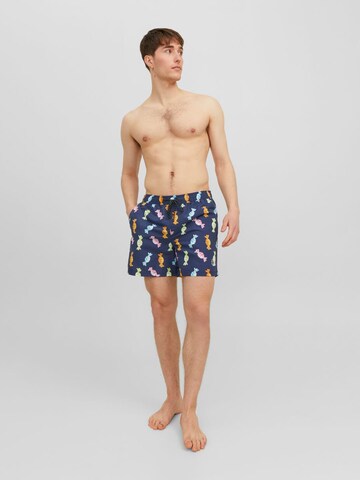JACK & JONES Zwemshorts 'Fiji' in Blauw
