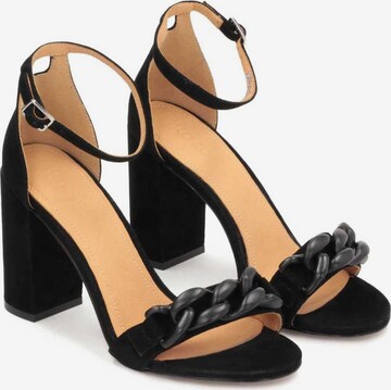 Kazar Strap sandal in Black