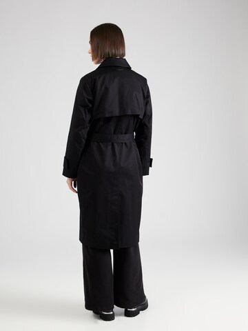 Calvin Klein Prechodný kabát 'Essential' - Čierna