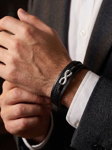 UNIQAL Armband 'NICE' in Zilver