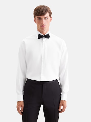 Coupe regular Chemise business SEIDENSTICKER en blanc