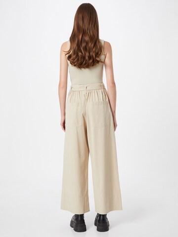 Samsøe Samsøe Wide leg Pants 'Milani' in Brown