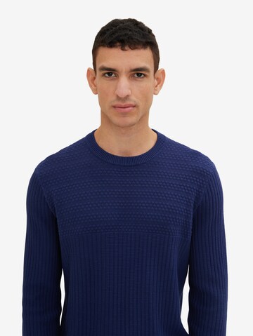 TOM TAILOR Pullover in Blau