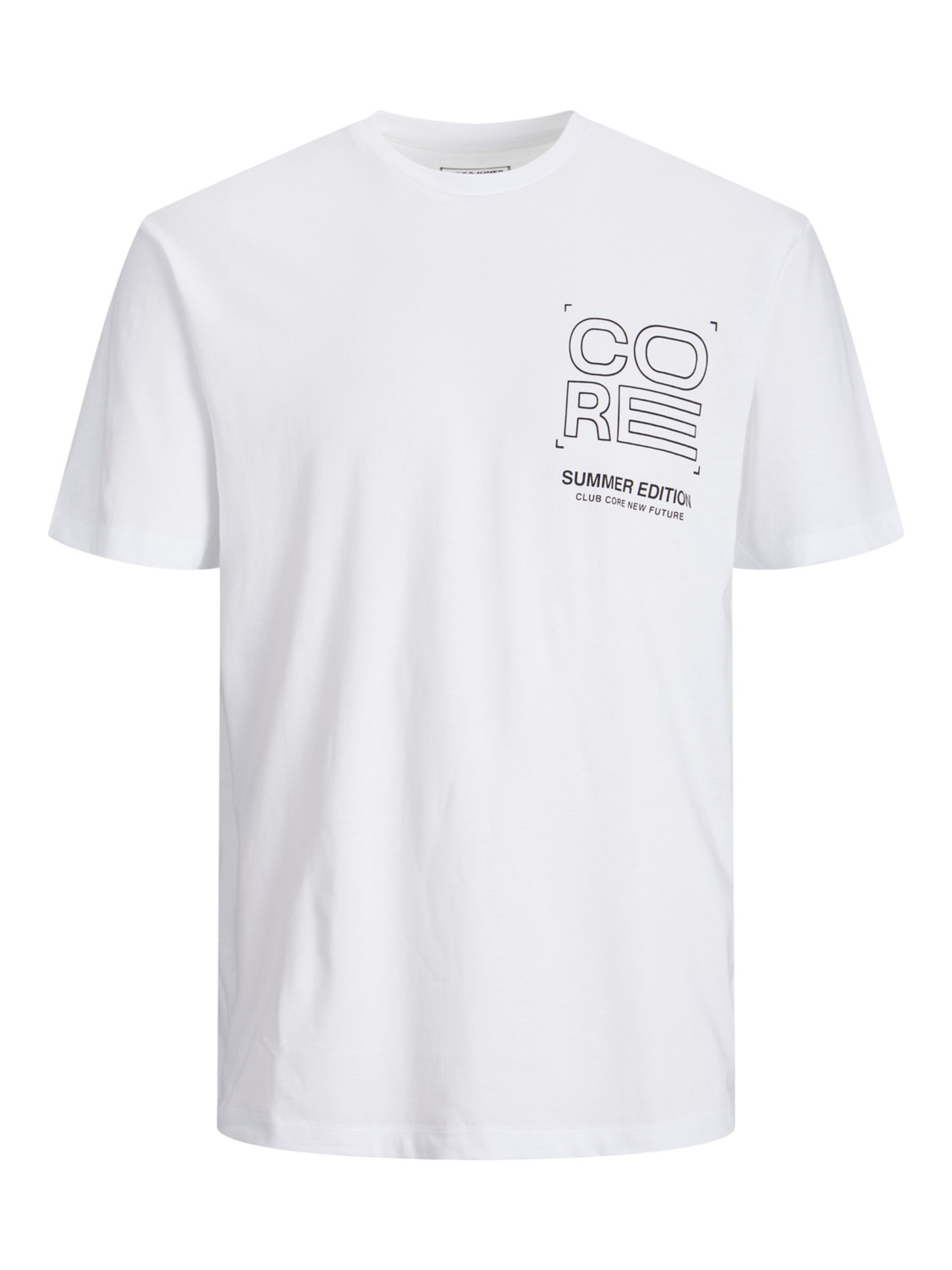 Kinder Teens (Gr. 140-176) Jack & Jones Junior T-Shirt 'Leur' in Weiß - ZO55738