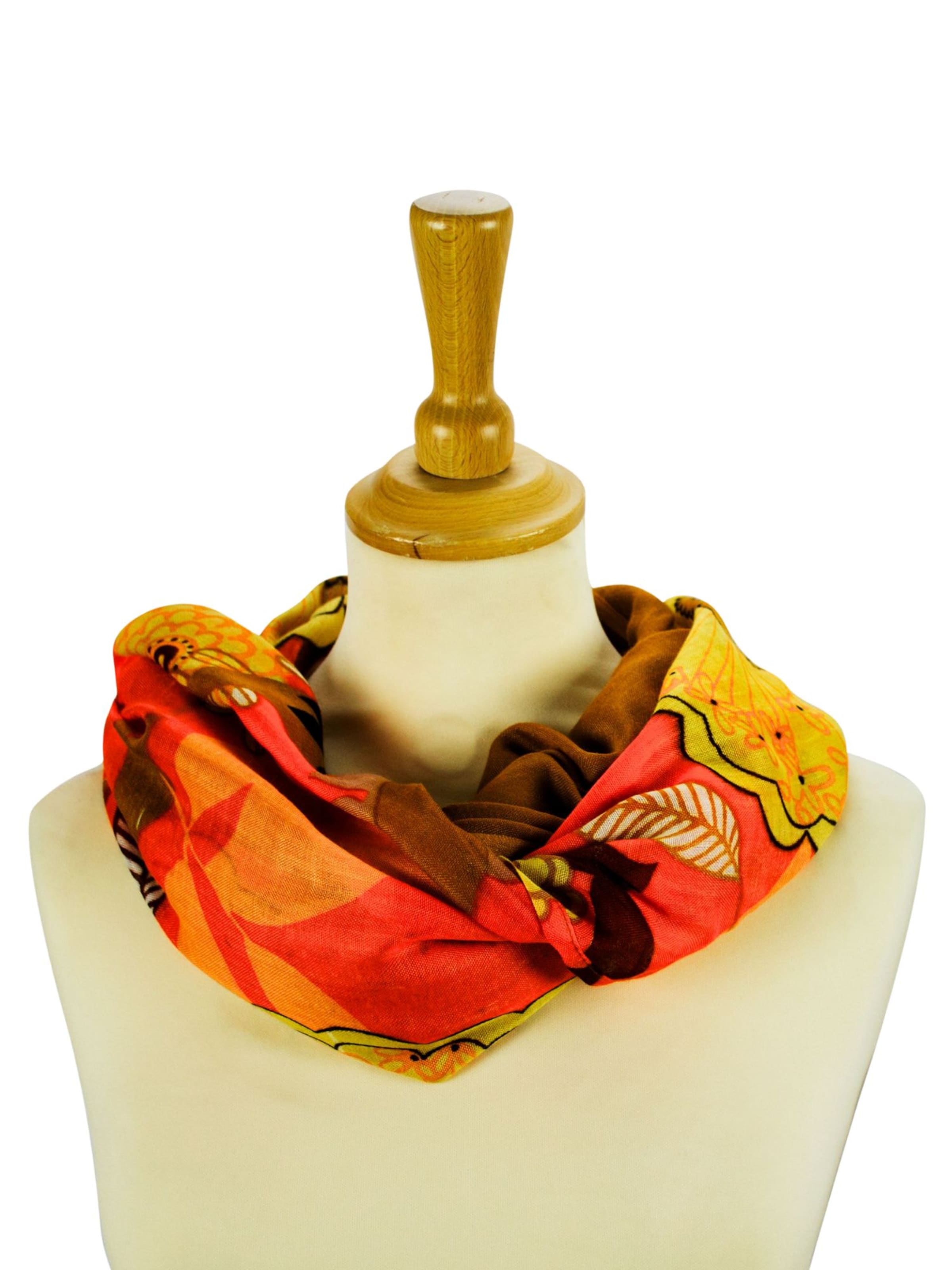 Sunsa Scarf 'Sunsa' in Orange