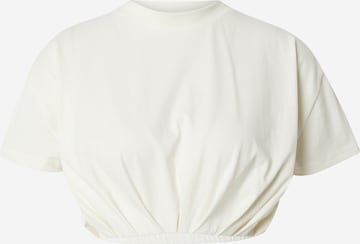 T-shirt 'Leslie' LeGer by Lena Gercke en blanc : devant