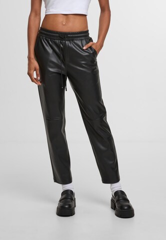 Urban Classics Regular Pants in Black