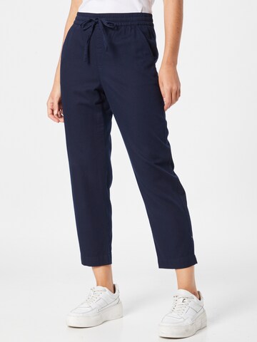 GAP Tapered Trousers 'V-EASY' in Blue: front