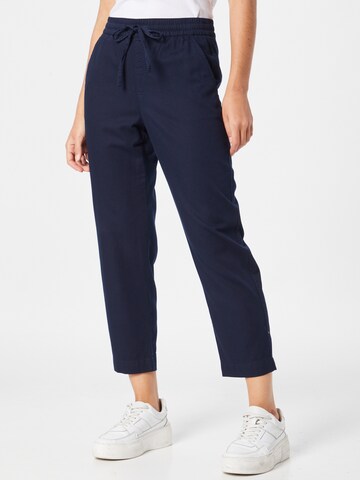 GAP Tapered Pants 'V-EASY' in Blue: front