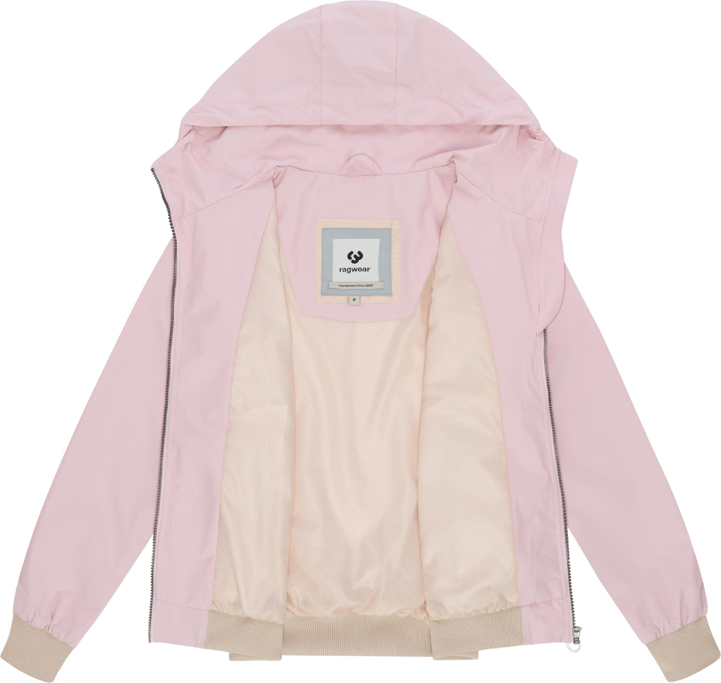 Giacca funzionale 'Nuggeta' di Ragwear Plus in rosa
