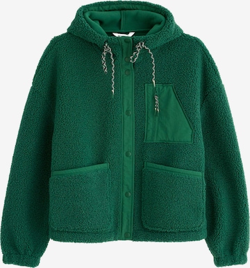Giacca di pile 'Wooded Trail' di Seasalt Cornwall in verde: frontale