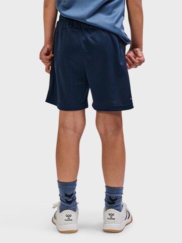 Hummel Regular Sportbroek 'Multi' in Blauw