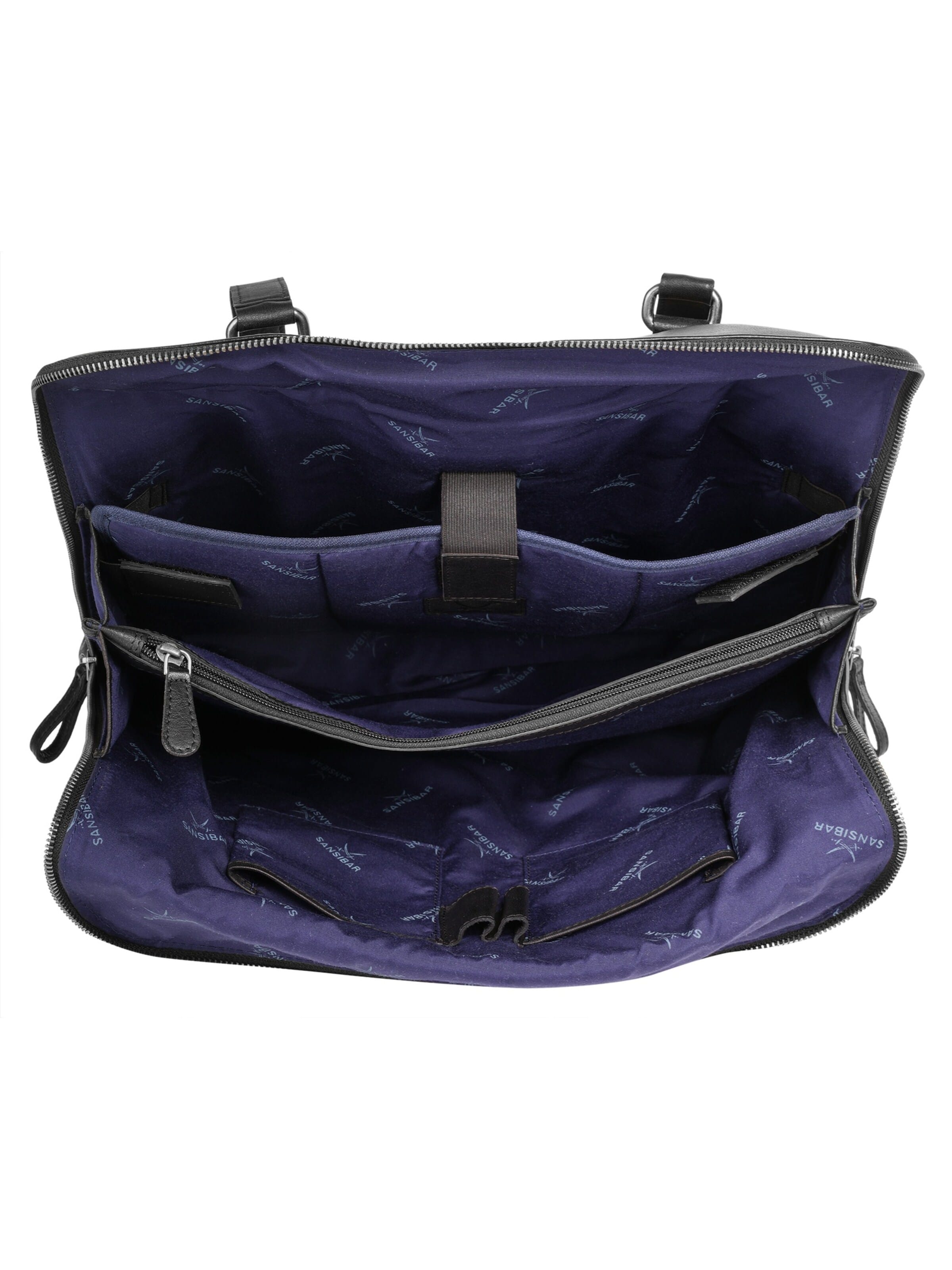 SANSIBAR Shopper in Black