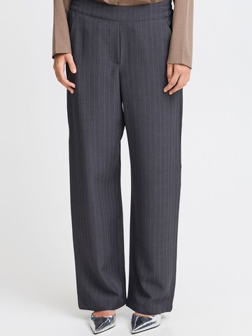 b.young Loosefit Broek in Grijs: voorkant