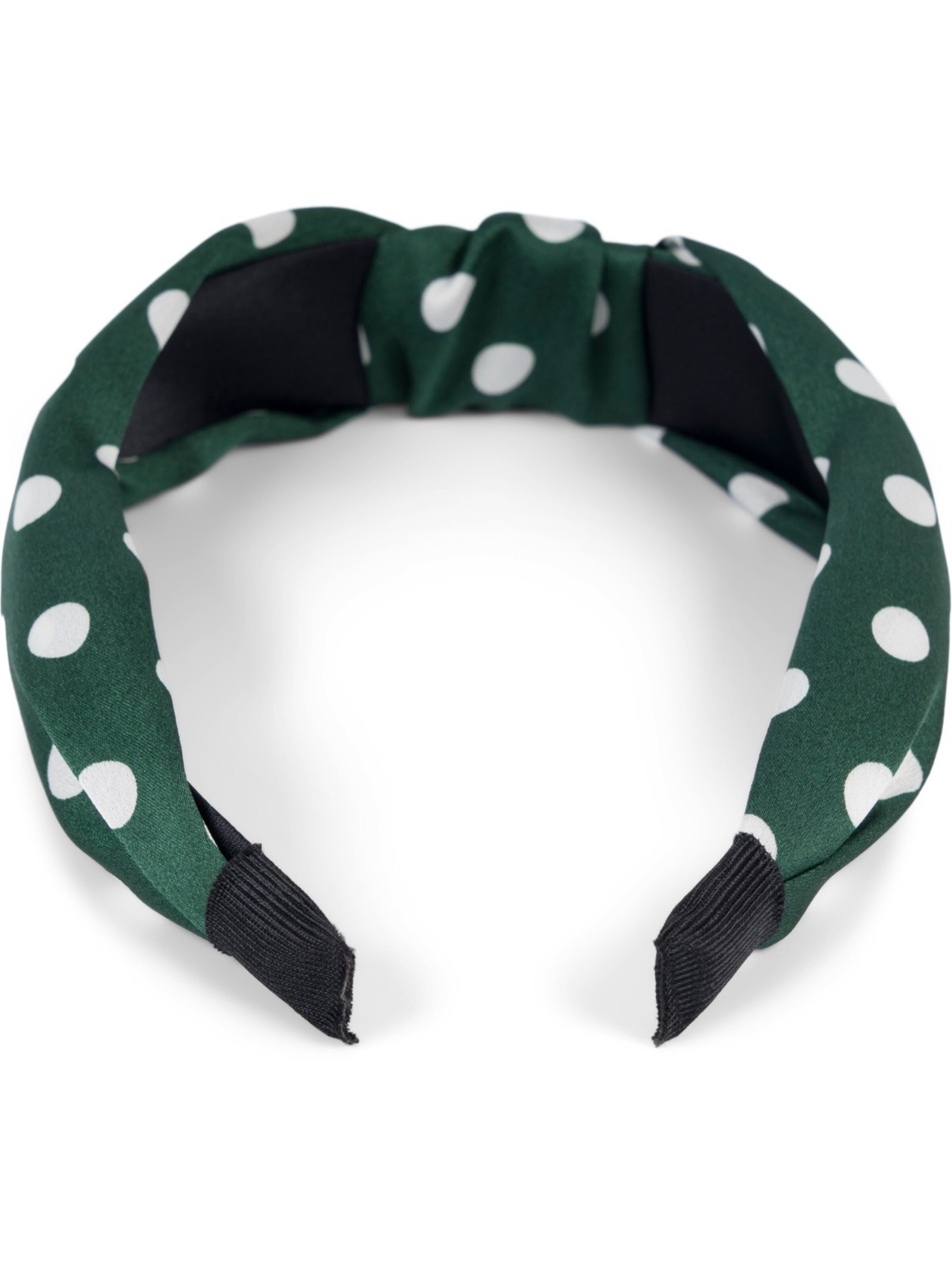 styleBREAKER Hair jewelry 'Haarreif gepunktet mit Knoten Rockabilly' in Green
