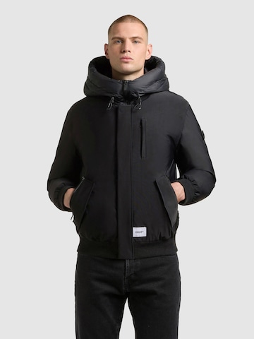 Veste d’hiver 'CLEMAT' khujo en gris : devant