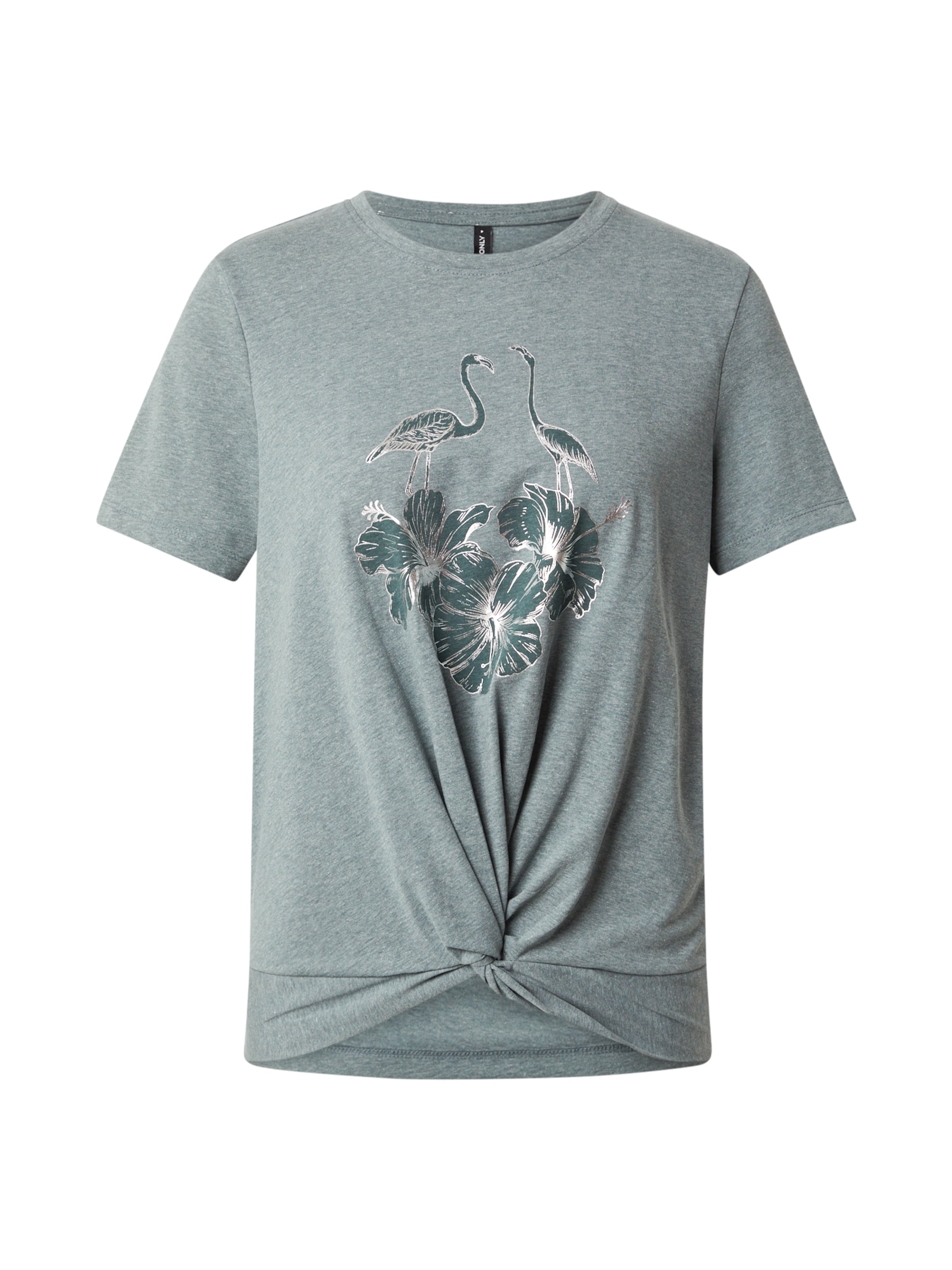 ONLY Μπλουζάκι 'ONLCARRIE' σε πράσινο: μπροστά