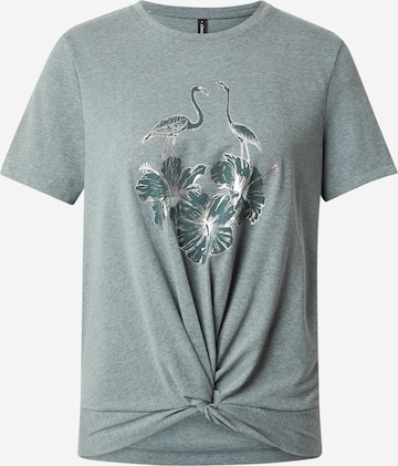 ONLY T-shirt 'ONLCARRIE' i grön: framsida