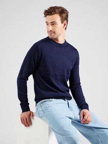 JACK & JONES Trui 'JPRMark' in Blauw: voorkant