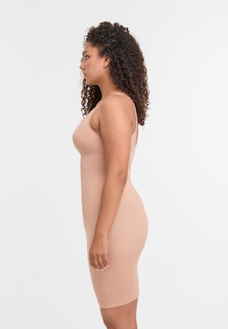 Robe gainante 'Second Skin' Lykkeland Atelier en marron