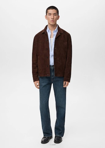 MANGO MAN Between-Season Jacket in Brown