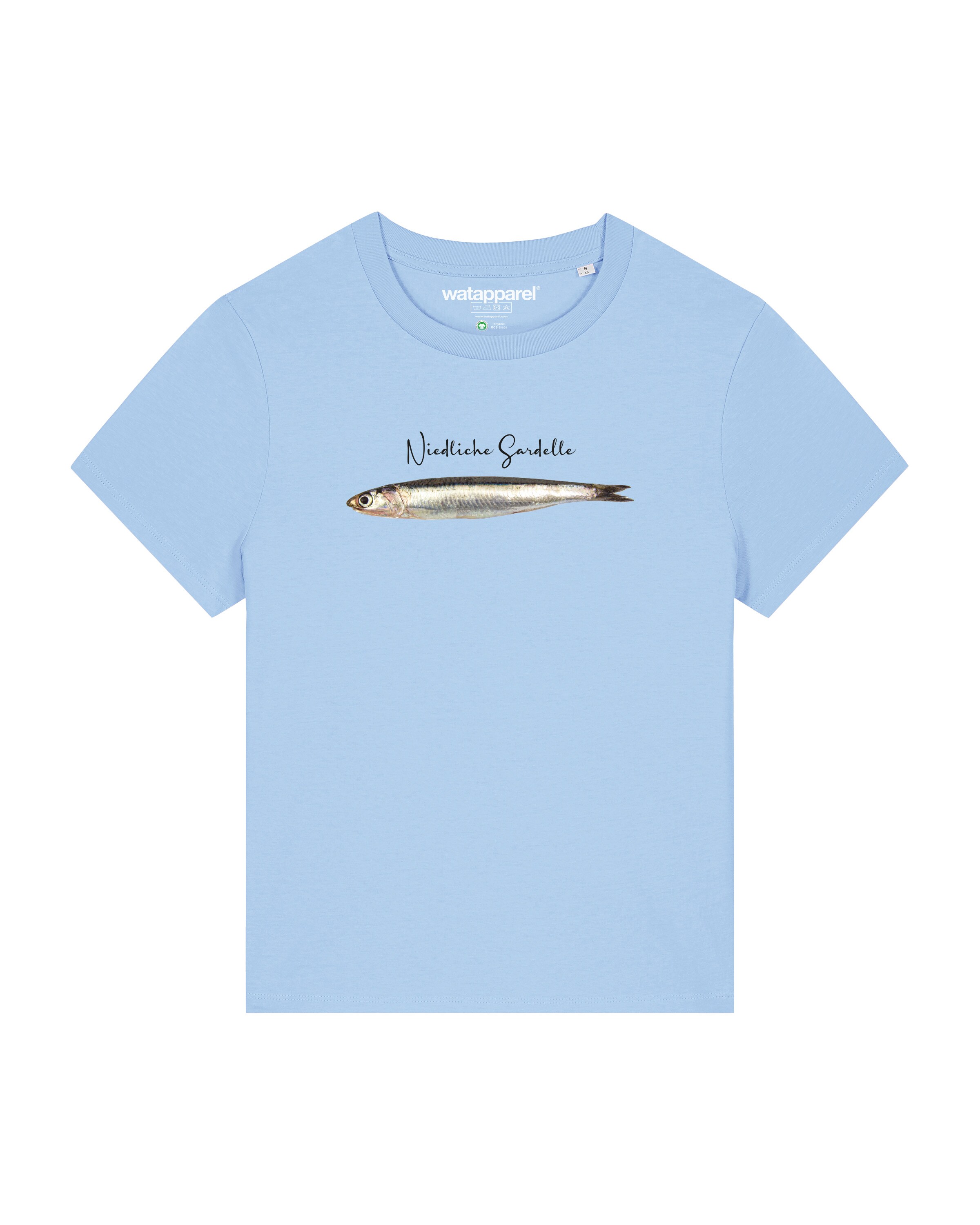 Watapparel Shirt in Blauw: voorkant