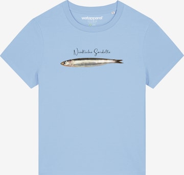 Maglietta di Watapparel in blu: frontale