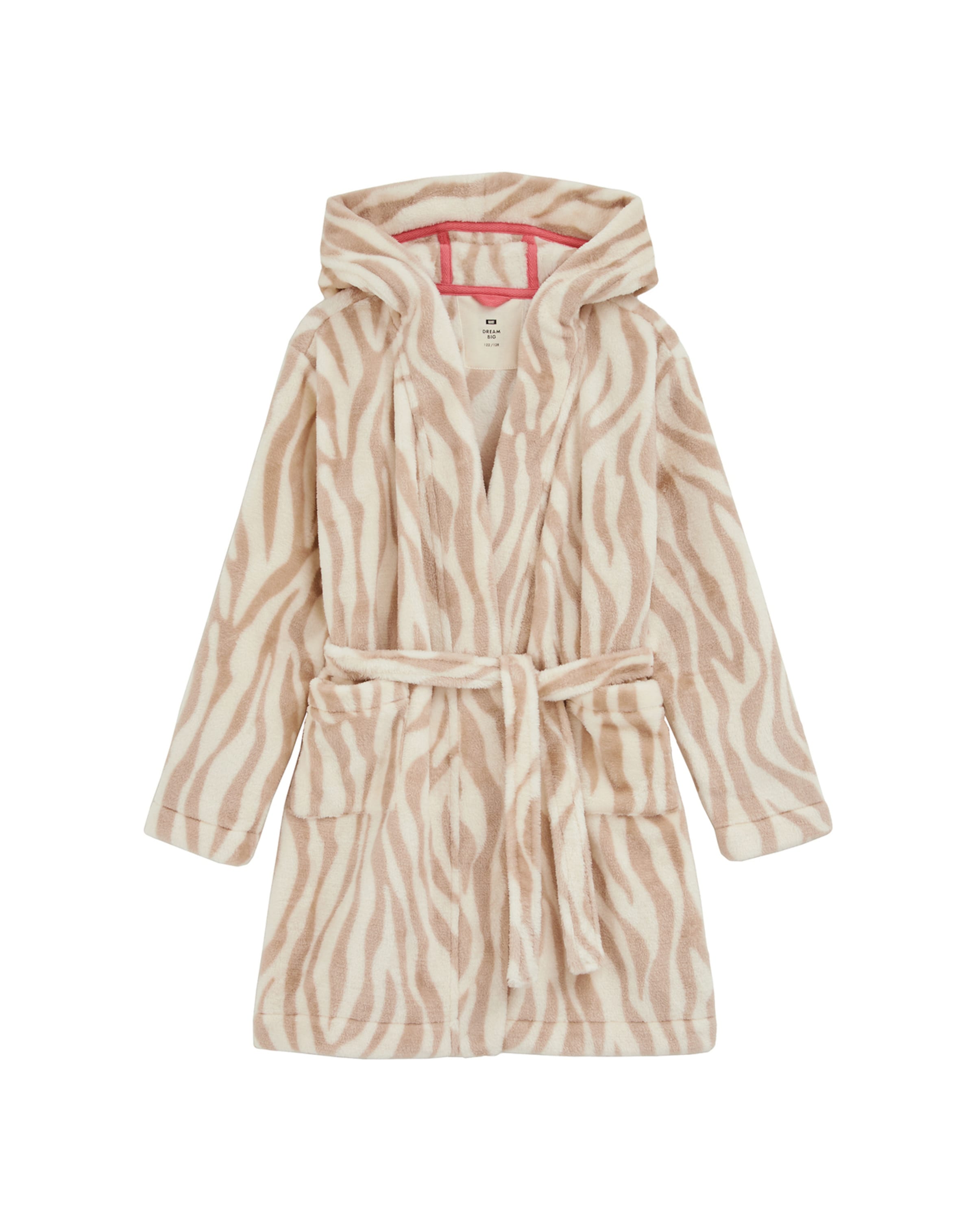 WE Fashion Koupací plášť – béžová: přední strana