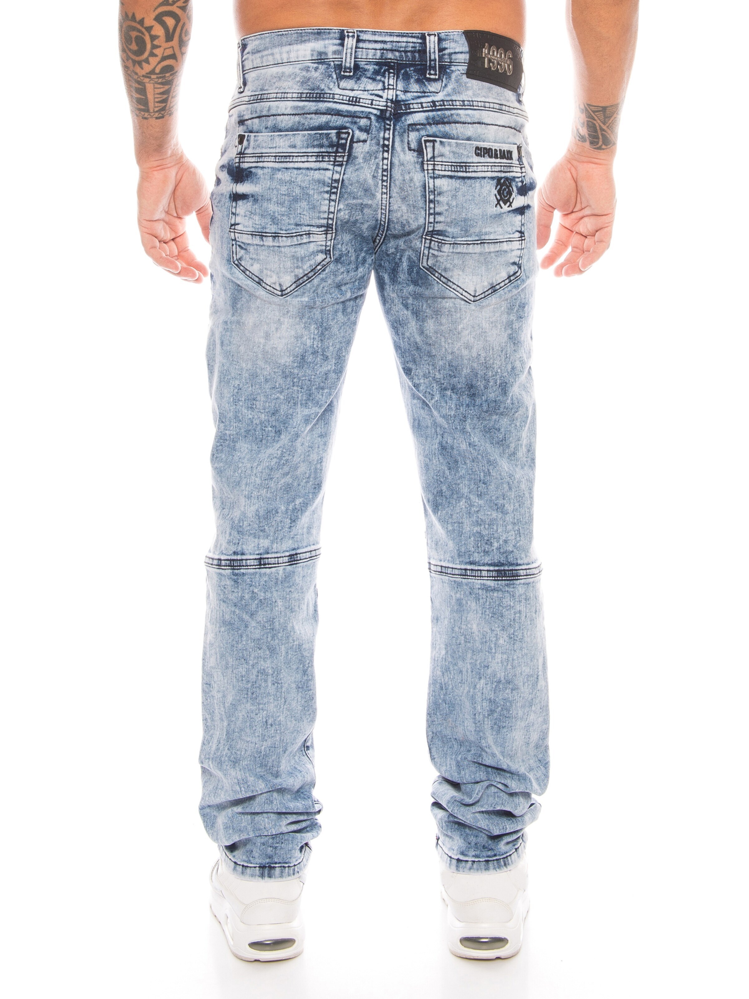 CIPO & BAXX Regular Jeans 'BJ598' in Blue