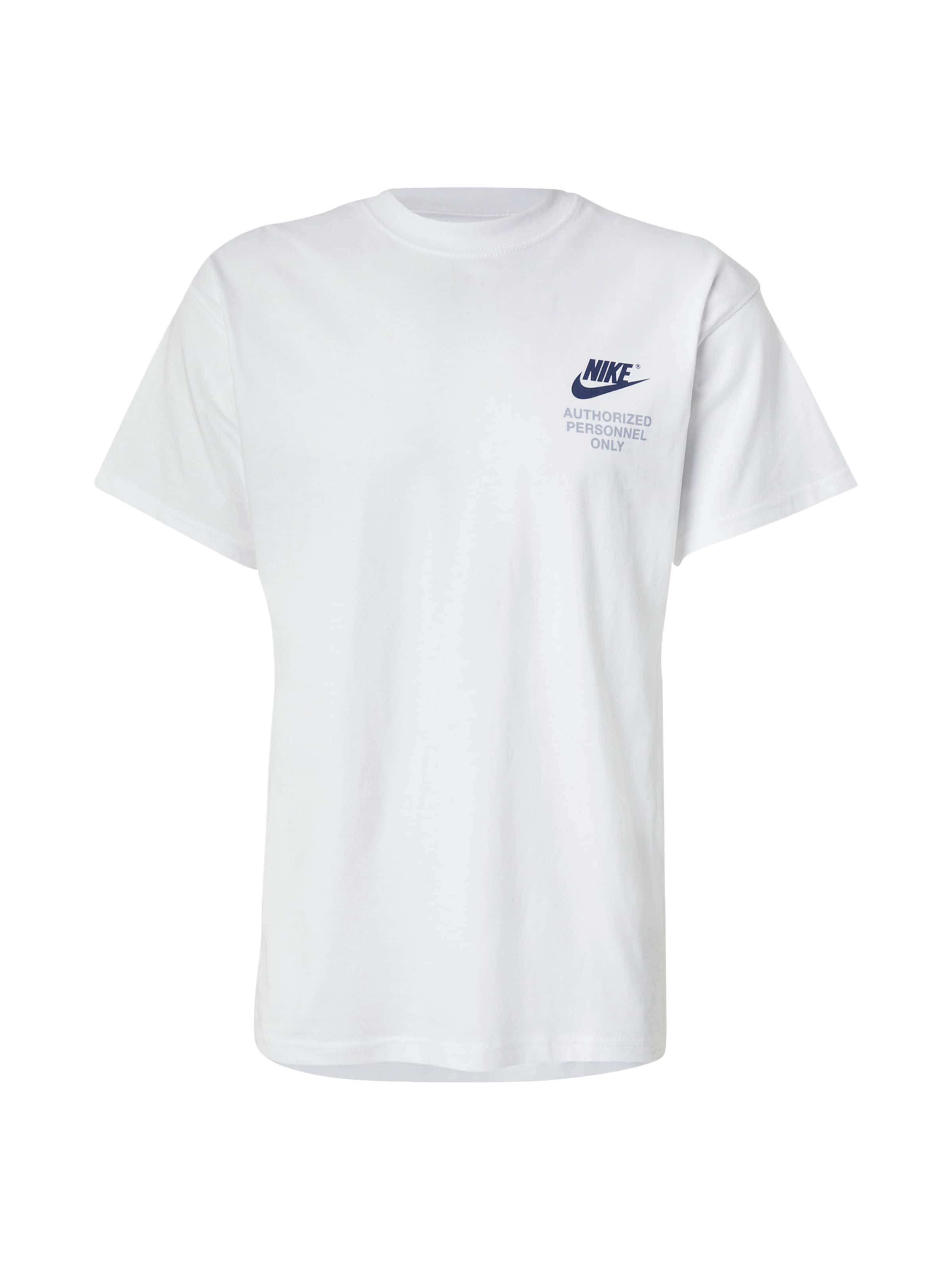Tricou de la Nike Sportswear pe alb: față