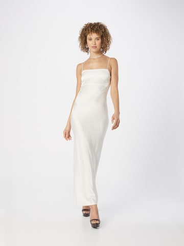 Robe de soirée Abercrombie & Fitch en blanc