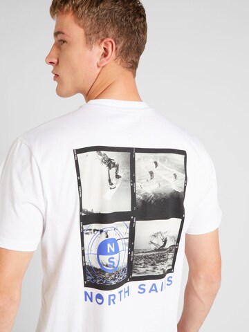 North Sails T-Shirt in Weiß