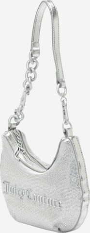 Juicy Couture - Bolso de hombro 'Pavè Party' en plata: frente