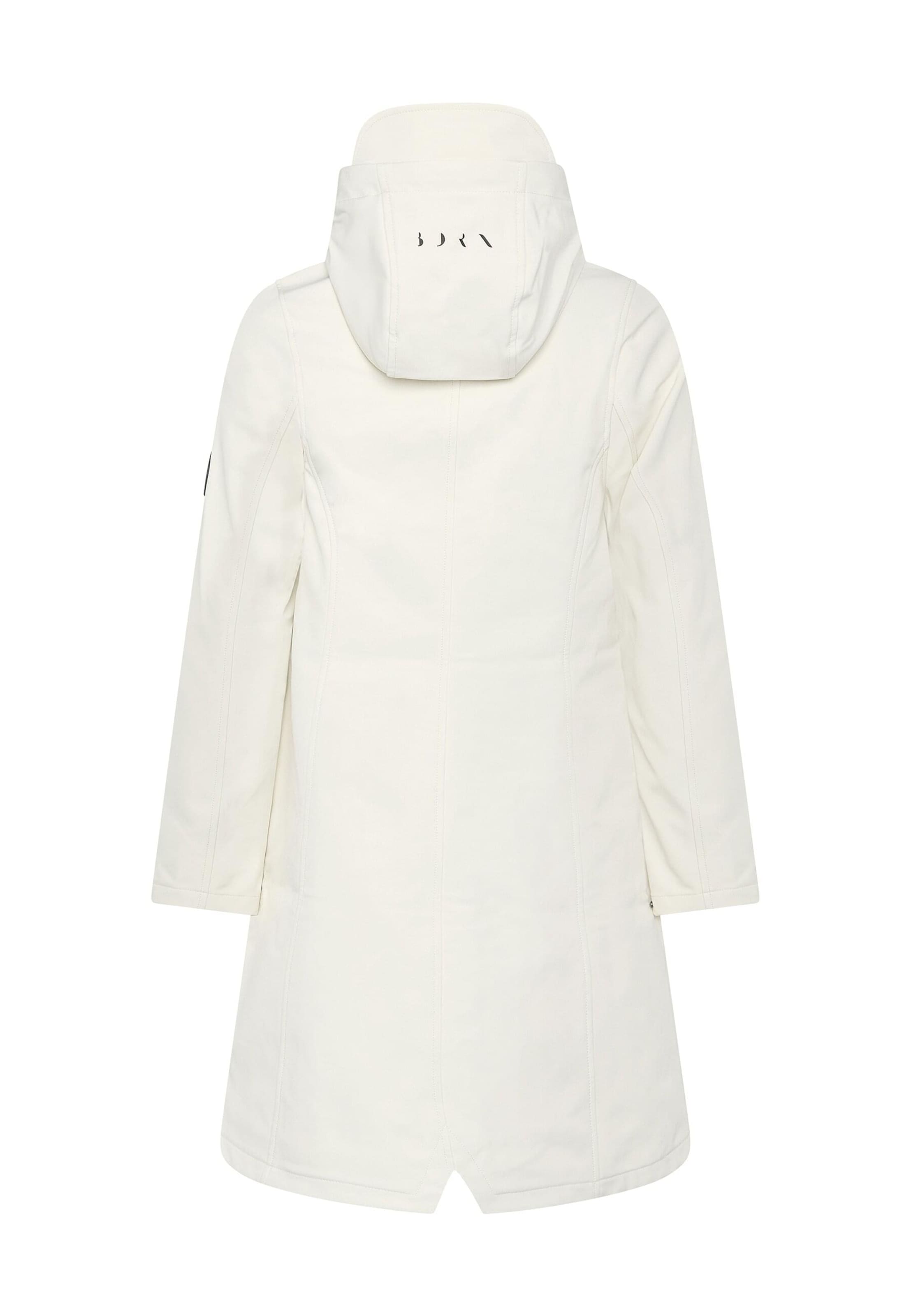 Born Living Yoga Jacke 'Trench' in Weiß