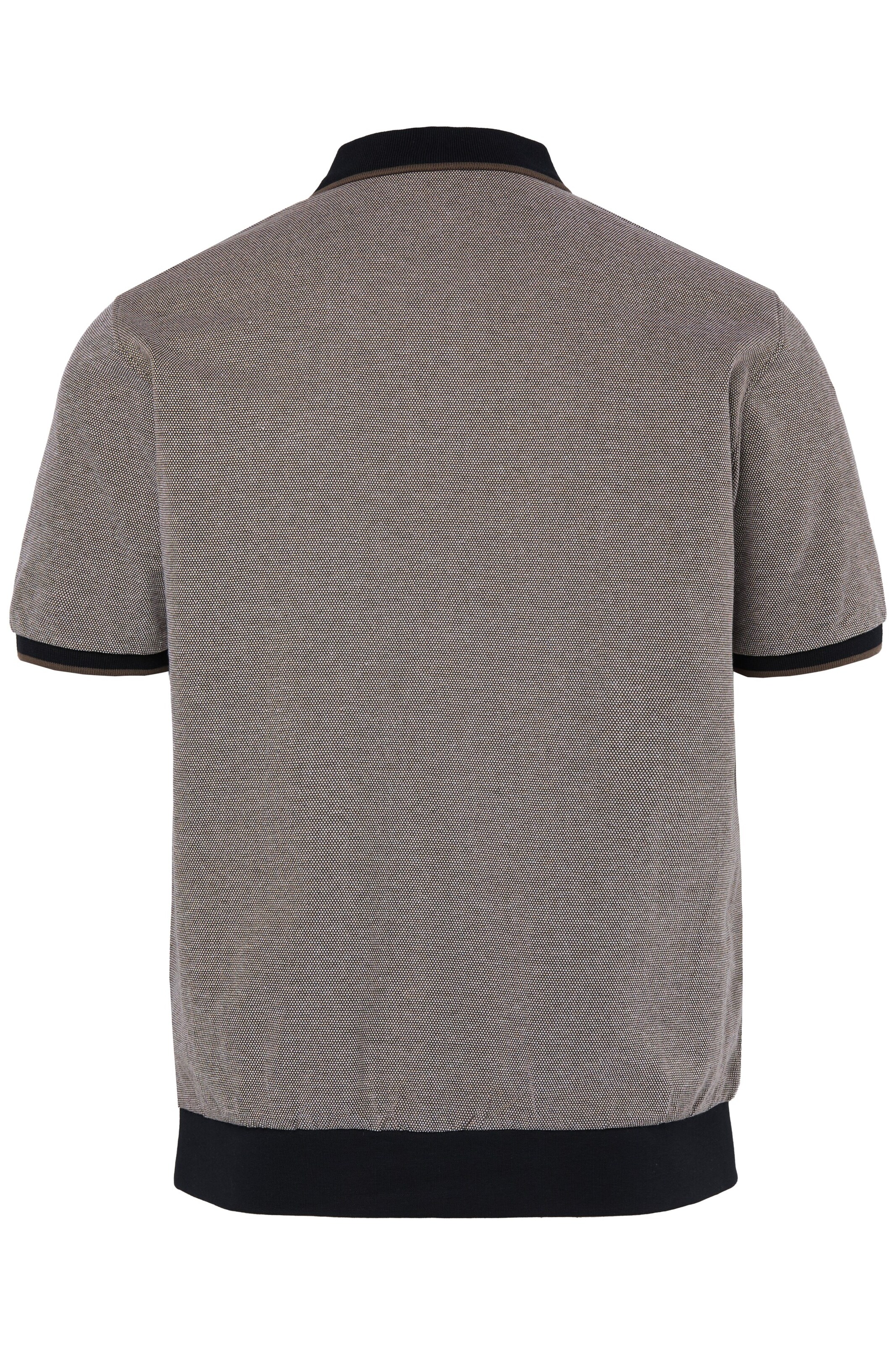 Men Plus Shirt in Braun