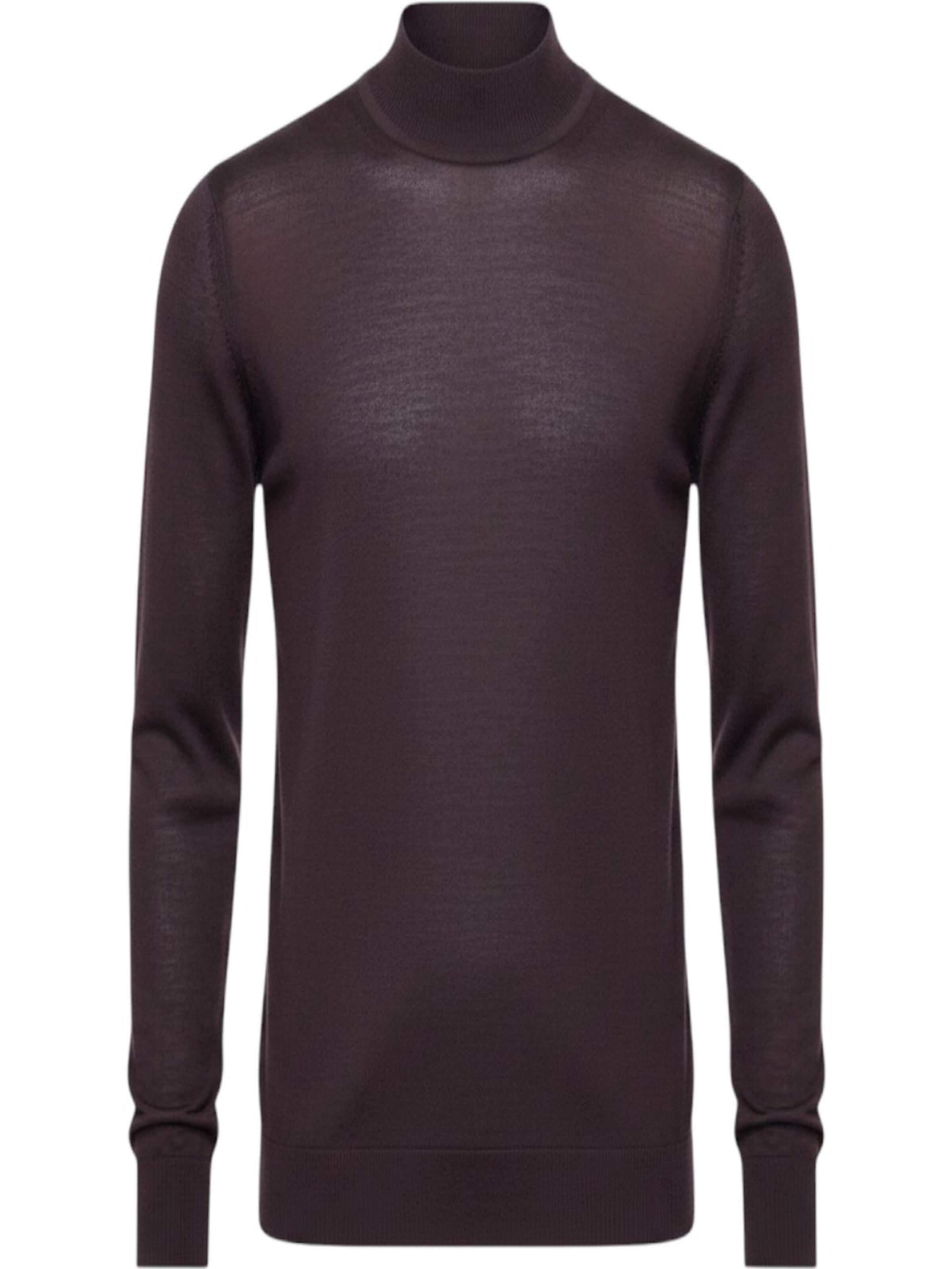 Ramsey Knit Cardigan in Purple: front