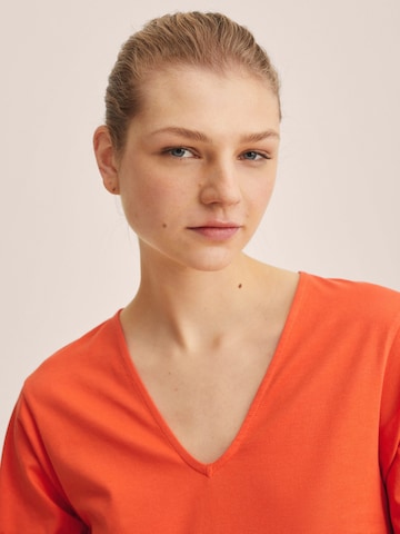 MANGO Kleid 'SERENADE' in Orange