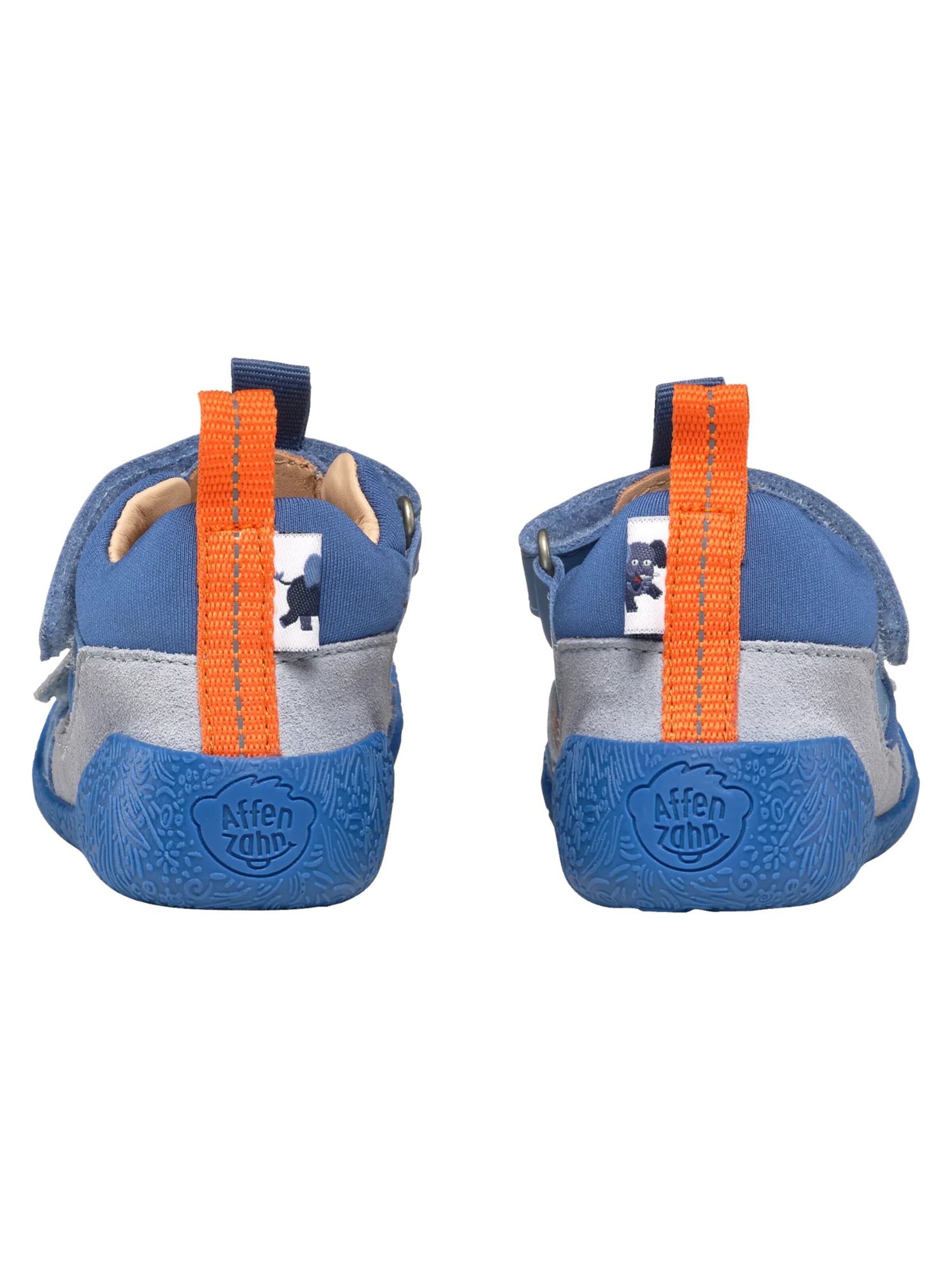 Affenzahn Sandals 'Sandale Leder Freely' in Blue