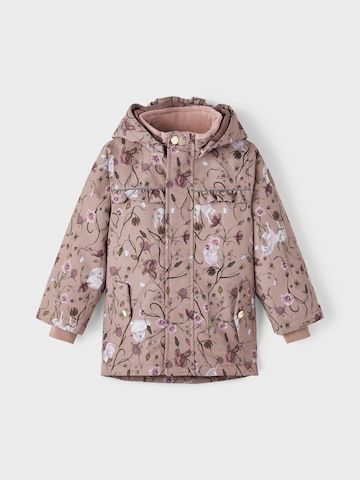 NAME IT Performance Jacket 'Flower Unicorn' in Pink