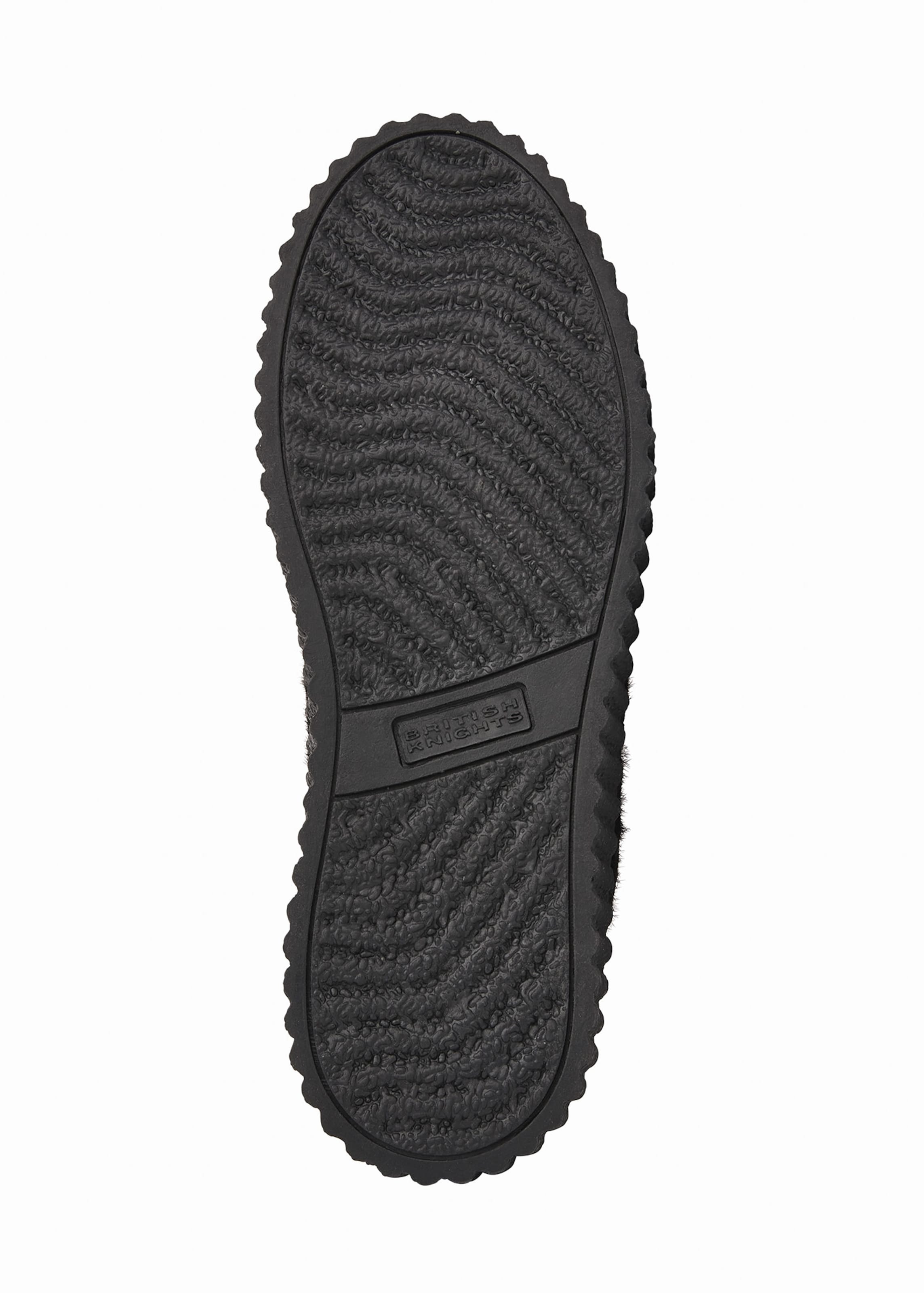 Baskets basses ' BLISS VELCRO ' BRITISH KNIGHTS en noir : en bas