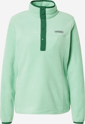 Pull-over de sport 'Benton Springs' COLUMBIA en vert : devant