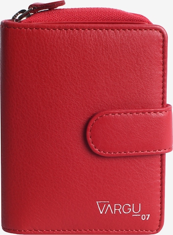 VARGU Portemonnee 'VINEM 1-A' in Rood: voorkant