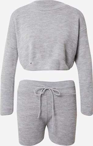 Femme Luxe Jogginganzug 'PENNY' in Grau: predná strana