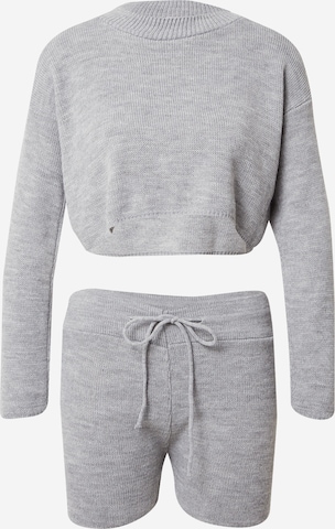 Femme Luxe Sweat suit 'PENNY' in Grey: front