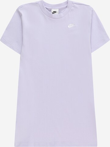 Nike Sportswear Dress in Purple: front