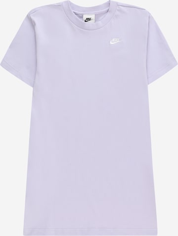 Nike Sportswear Dress in Purple: front